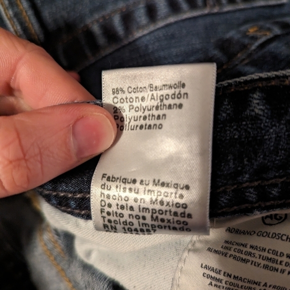AG Adriano Goldschmied Men's Slim Fit Jeans Sz 40x32 - Picture 9 of 9